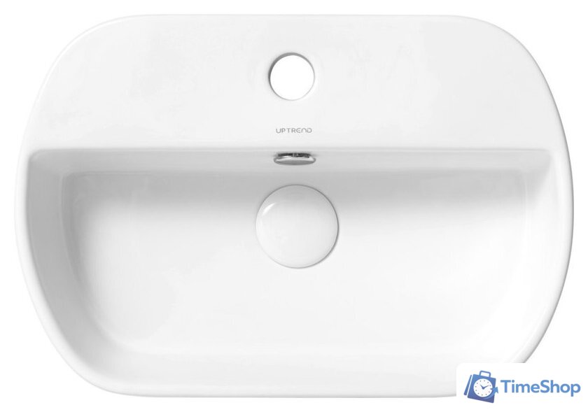 Умывальник Uptrend Batumi TR4291 (белый глянцевый) - Изображение №3 — Интернет-магазин Time-Shop
