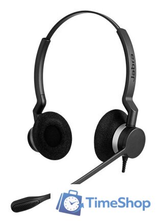 Наушники Jabra Biz 2300 QD Duo [2309-820-104] - Изображение №1 — Интернет-магазин Time-Shop