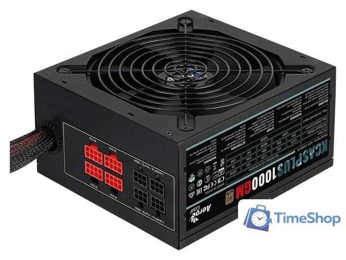 Блок питания AeroCool KCAS Plus 1000GM - Изображение №3 — Интернет-магазин Time-Shop