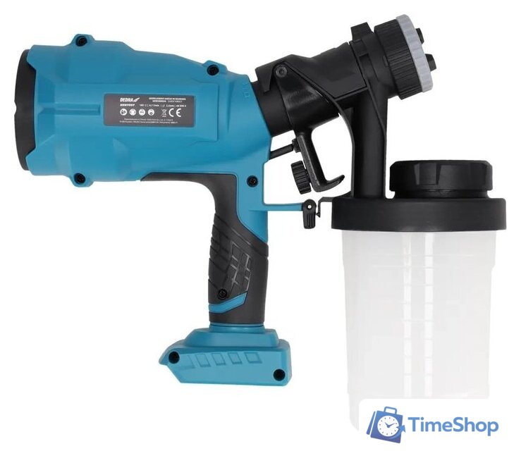 Краскораспылитель Dedra DED7057 (без АКБ) - Изображение №2 — Интернет-магазин Time-Shop