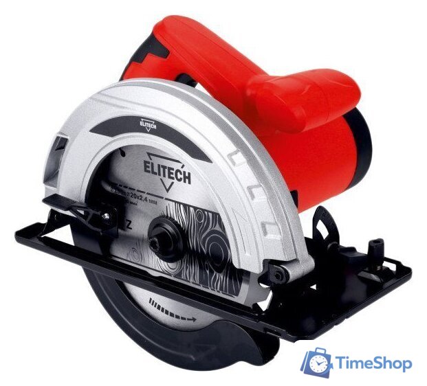 Дисковая (циркулярная) пила ELITECH Домашний мастер ПД 190 E2206.011.00 - Изображение №1 — Интернет-магазин Time-Shop