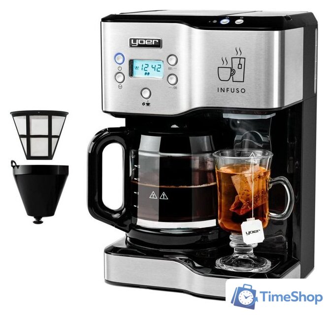 Капельная кофеварка Yoer Infuso CMW02BK - Изображение №1 — Интернет-магазин Time-Shop