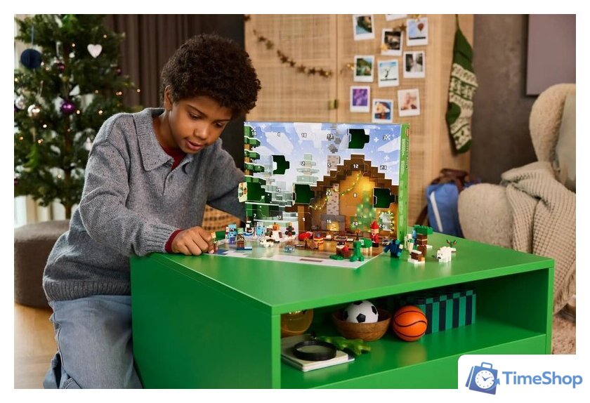 Конструктор LEGO Minecraft 21280 Advent Calendar 2025 - Изображение №4 — Интернет-магазин Time-Shop