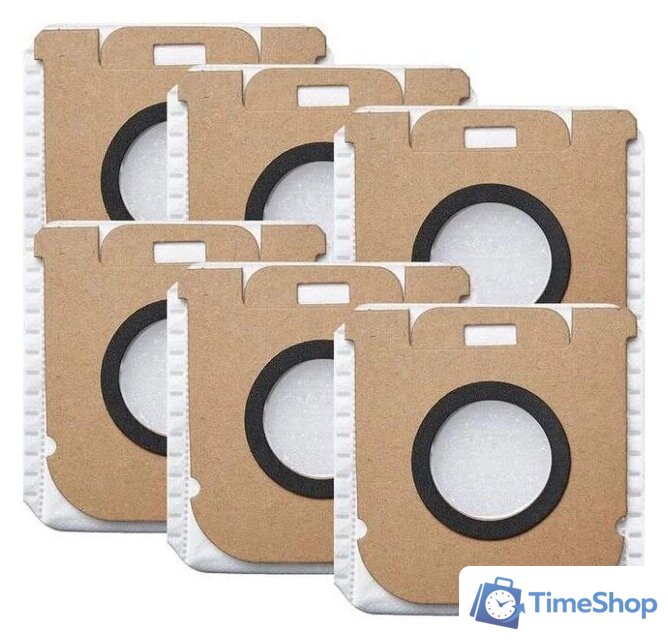 Комплект одноразовых мешков Dreame Dust Collection Bag VDB4 (6 шт) - Изображение №1 — Интернет-магазин Time-Shop