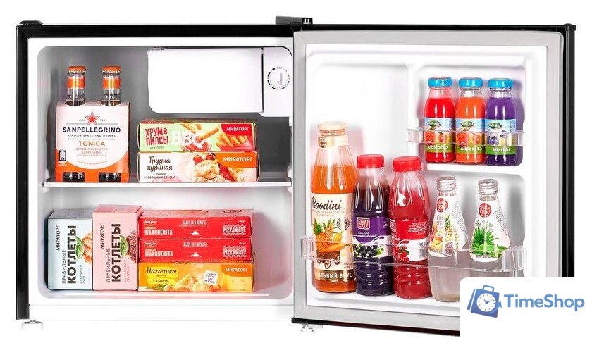 Однокамерный холодильник MAUNFELD MFF50RB - Изображение №2 — Интернет-магазин Time-Shop