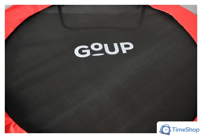 Батут GoUP Prestige-D183 (с сеткой, красный) - Изображение №7 — Интернет-магазин Time-Shop
