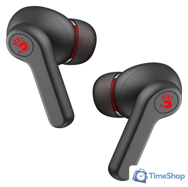 Наушники A4Tech Bloody M30 (черный/красный) - Изображение №1 — Интернет-магазин Time-Shop