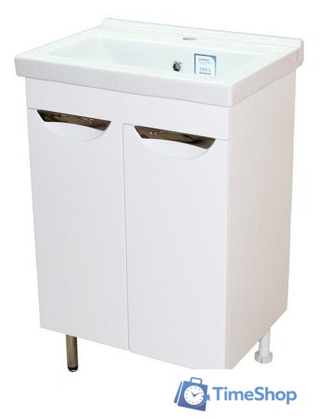  СанитаМебель Тумба под умывальник Камелия-63 Д3 (белый) - Изображение №1 — Интернет-магазин Time-Shop