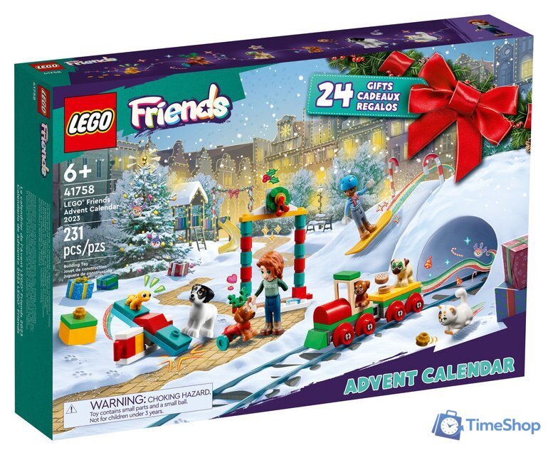 Конструктор LEGO Friends 41758 Новогодний календарь - Изображение №1 — Интернет-магазин Time-Shop