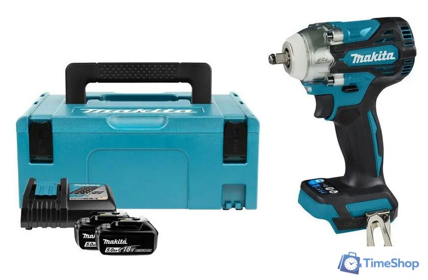 Гайковерт Makita DTW302RTJ (с 2-мя АКБ, кейс) - Изображение №1 — Интернет-магазин Time-Shop