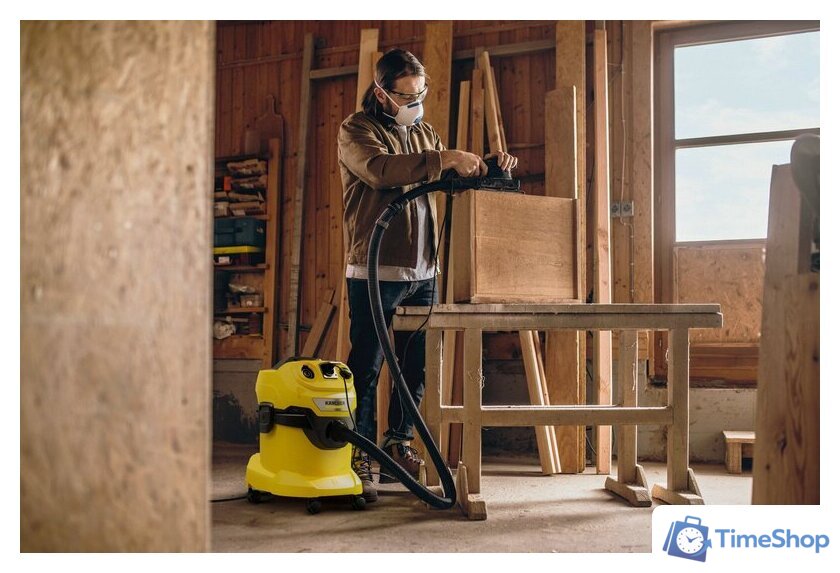 Пылесос Karcher WD 4 P V-20/5/22 1.628-270.0 - Изображение №6 — Интернет-магазин Time-Shop