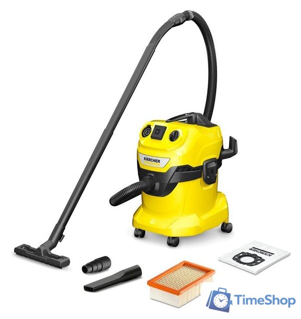 Пылесос Karcher WD 4 P V-20/5/22 1.628-270.0 - Изображение №1 — Интернет-магазин Time-Shop