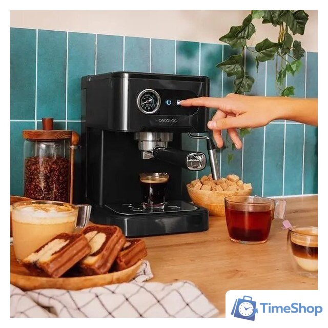 Рожковая кофеварка Cecotec Power Espresso 20 Pro - Изображение №3 — Интернет-магазин Time-Shop