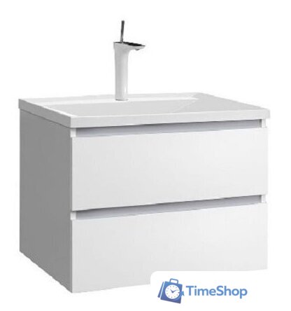  Belux Тумба под умывальник Фаворит НП 65-02 (1 белый глянцевый) - Изображение №1 — Интернет-магазин Time-Shop