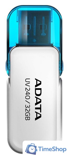 USB Flash ADATA UV240 32GB (белый) - Изображение №1 — Интернет-магазин Time-Shop