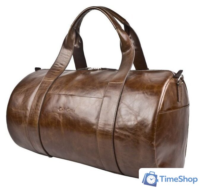 Дорожная сумка Carlo Gattini Premium Faenza 4033-02 (коричневый) - Изображение №2 — Интернет-магазин Time-Shop