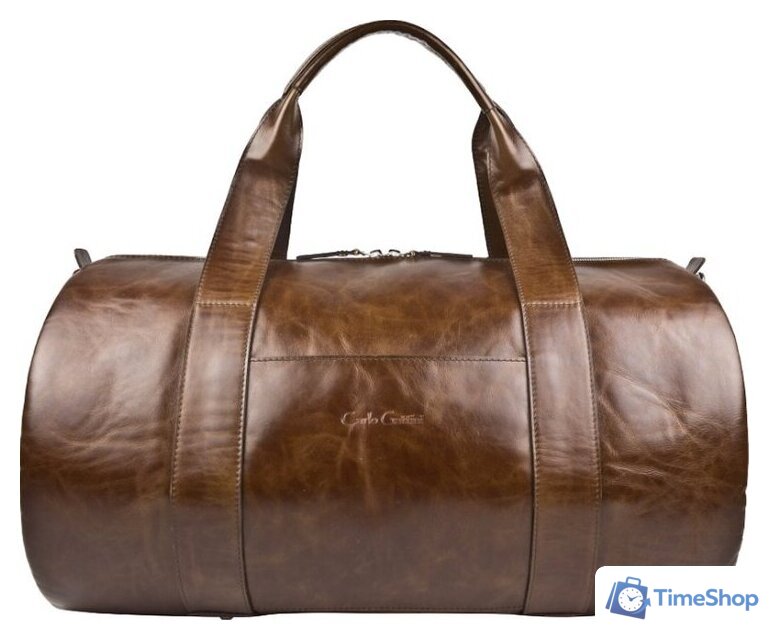 Дорожная сумка Carlo Gattini Premium Faenza 4033-02 (коричневый) - Изображение №1 — Интернет-магазин Time-Shop
