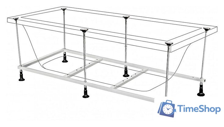 Каркас Riho EL180090 180x90 - Изображение №1 — Интернет-магазин Time-Shop