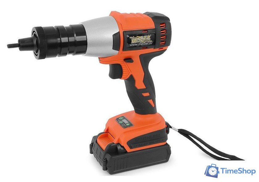 Заклепочник Messer LW20LM (с 2-мя АКБ) - Изображение №1 — Интернет-магазин Time-Shop