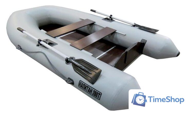 Моторная лодка Тонар Капитан 280ТС (серый) - Изображение №2 — Интернет-магазин Time-Shop