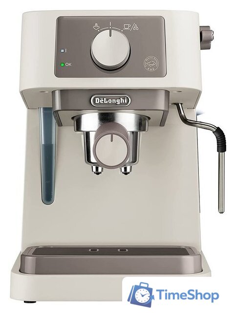 Рожковая кофеварка DeLonghi Stilosa EC235.CR - Изображение №3 — Интернет-магазин Time-Shop