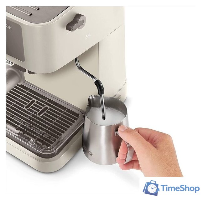 Рожковая кофеварка DeLonghi Stilosa EC235.CR - Изображение №4 — Интернет-магазин Time-Shop