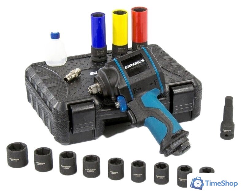Пневматический гайковерт GROSS G985K2 - Изображение №1 — Интернет-магазин Time-Shop