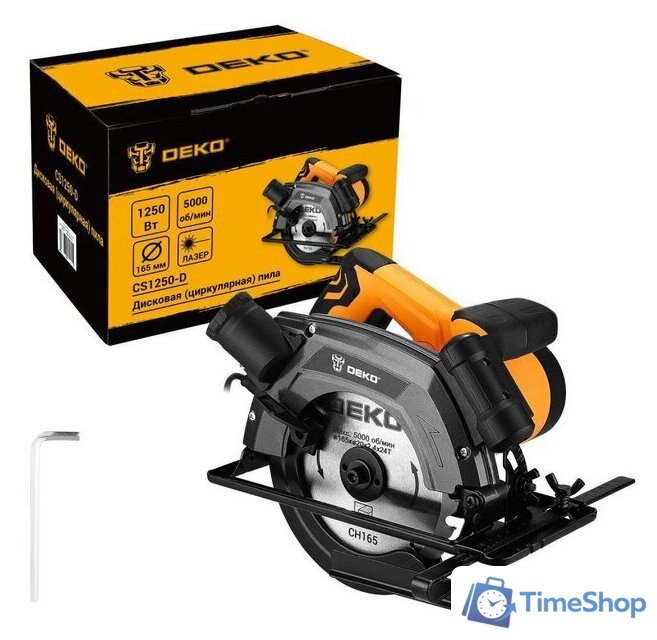 Дисковая (циркулярная) пила Deko CS1250-D 083-1100 - Изображение №1 — Интернет-магазин Time-Shop