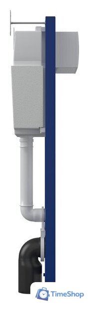 Унитаз подвесной Berges Wasserhaus Tornas Rimless + Atom 410 АТ-043331 (с кнопкой Atom белый) - Изображение №9 — Интернет-магазин Time-Shop