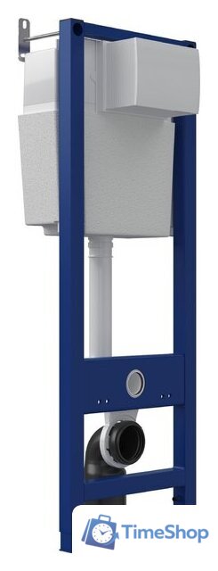 Унитаз подвесной Berges Wasserhaus Tornas Rimless + Atom 410 АТ-043331 (с кнопкой Atom белый) - Изображение №7 — Интернет-магазин Time-Shop