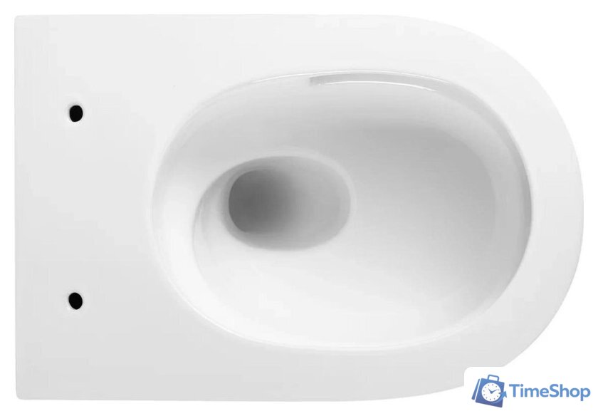 Унитаз подвесной Berges Wasserhaus Tornas Rimless + Atom 410 АТ-043331 (с кнопкой Atom белый) - Изображение №4 — Интернет-магазин Time-Shop