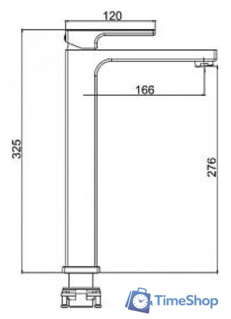 Смеситель Vieir V393512 - Изображение №4 — Интернет-магазин Time-Shop