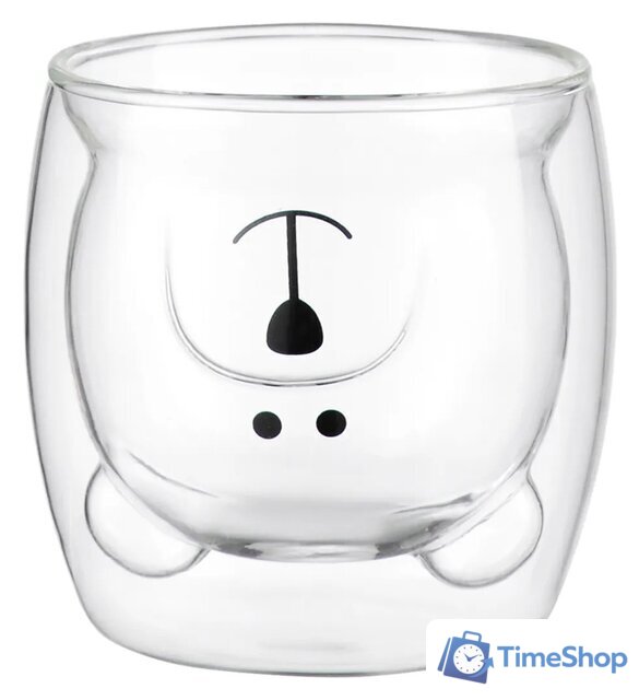 Стакан Perfecto Linea Bear 30-125001 - Изображение №1 — Интернет-магазин Time-Shop