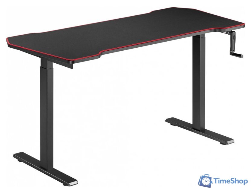 Стол для работы стоя CACTUS CS-MDL-BK (столешница МДФ черный) - Изображение №1 — Интернет-магазин Time-Shop