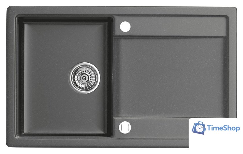 Кухонная мойка Kernau KGS Z 4575 1B1D Graphite - Изображение №1 — Интернет-магазин Time-Shop