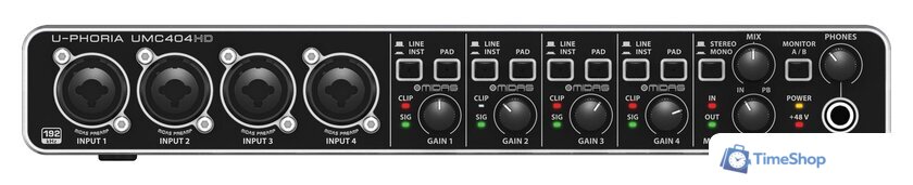  Behringer U-Phoria UMC404HD - Изображение №2 — Интернет-магазин Time-Shop