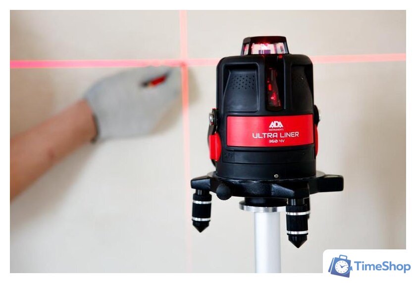 Лазерный нивелир ADA Instruments ULTRALiner 360 4V [A00469] - Изображение №14 — Интернет-магазин Time-Shop