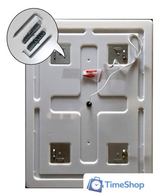 Пекам Зеркало Greta 80x90 greta-80x90MP (с подсветкой, с многофункциональной панелью, подогрев) - Изображение №13 — Интернет-магазин Time-Shop