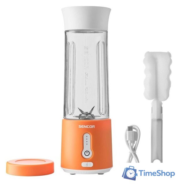 Портативный блендер Sencor SBL 133OR - Изображение №4 — Интернет-магазин Time-Shop