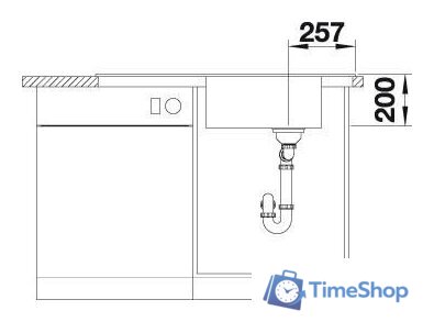 Кухонная мойка Blanco Faron XL 6 S 524812 (кофе) - Изображение №5 — Интернет-магазин Time-Shop