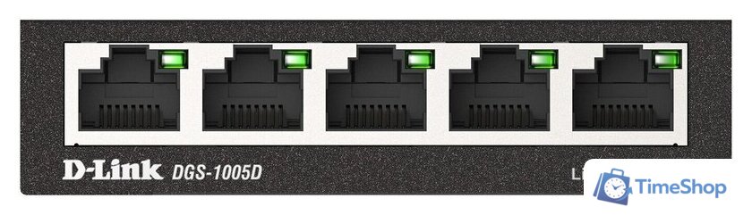 Неуправляемый коммутатор D-Link DGS-1005D/R1A - Изображение №4 — Интернет-магазин Time-Shop