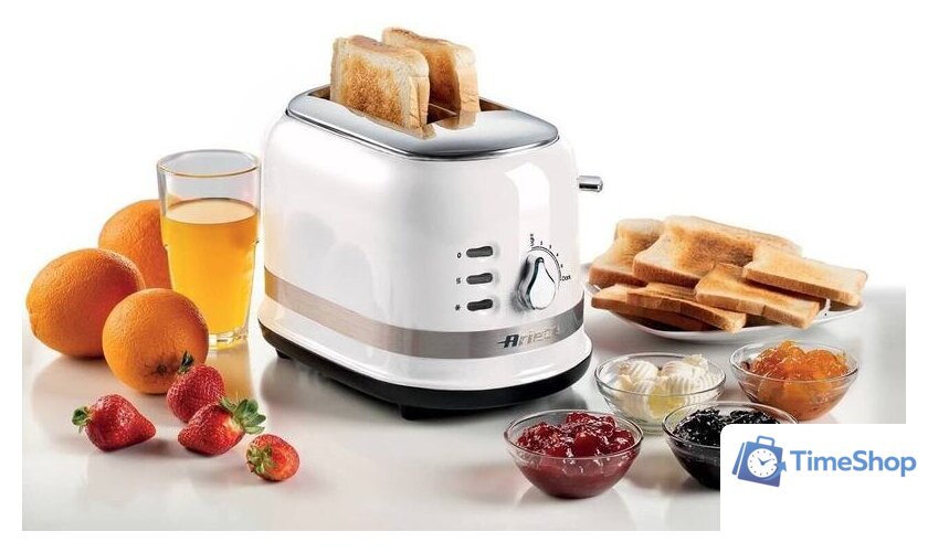 Тостер Ariete Moderna Bianco 149 (белый) - Изображение №4 — Интернет-магазин Time-Shop