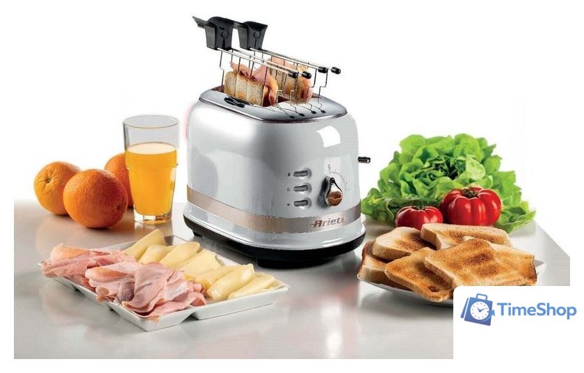 Тостер Ariete Moderna Bianco 149 (белый) - Изображение №5 — Интернет-магазин Time-Shop