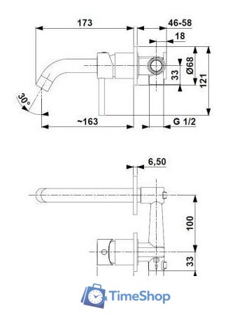 Смеситель Armatura Moza 5039-810-00 - Изображение №3 — Интернет-магазин Time-Shop
