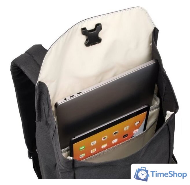 Городской рюкзак Thule Lithos 16L TLBP213 (black) - Изображение №3 — Интернет-магазин Time-Shop