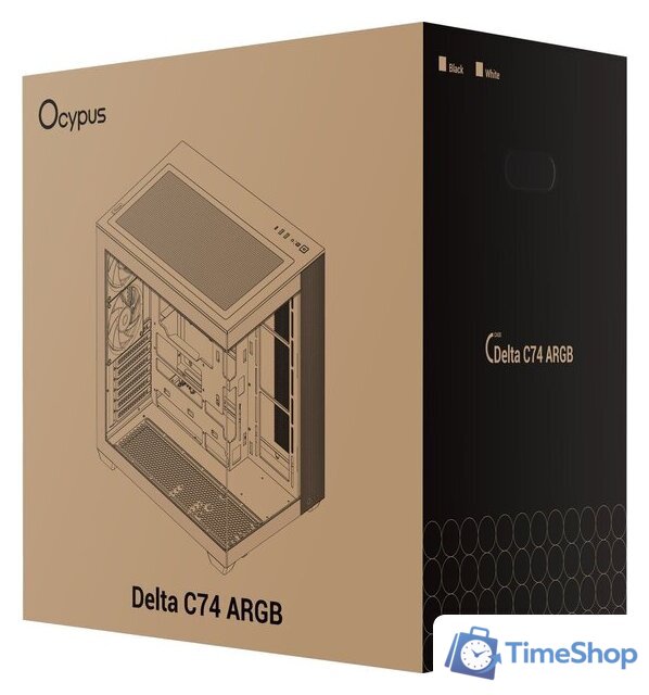 Корпус Ocypus Delta C74 WH ARGB - Изображение №12 — Интернет-магазин Time-Shop