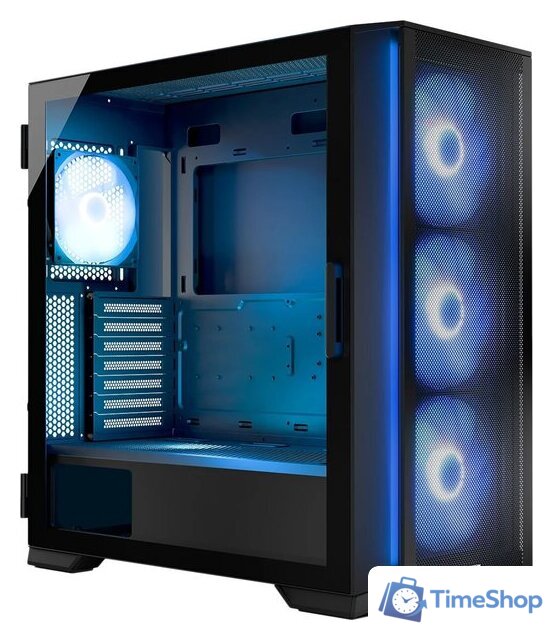 Корпус MODECOM Horizon ARGB Flow Midi (черный) - Изображение №1 — Интернет-магазин Time-Shop