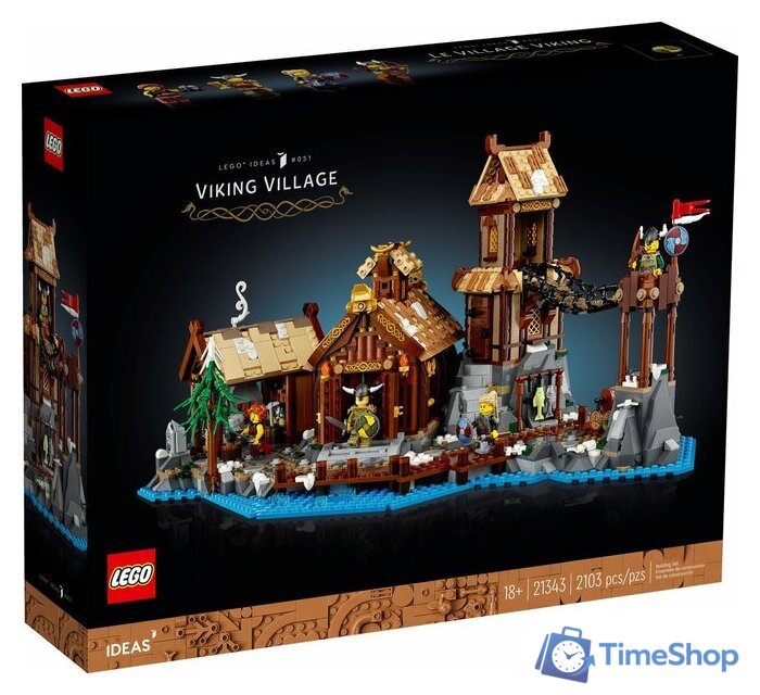 Конструктор LEGO Ideas 21343 Деревня Викингов - Изображение №1 — Интернет-магазин Time-Shop