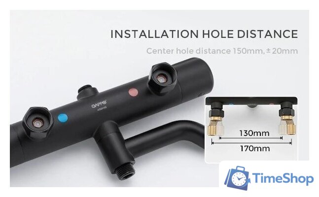 Душевая система  Gappo G2490-6 - Изображение №10 — Интернет-магазин Time-Shop