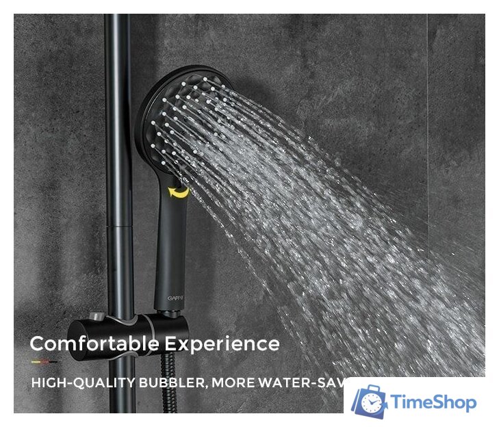 Душевая система  Gappo G2490-6 - Изображение №3 — Интернет-магазин Time-Shop